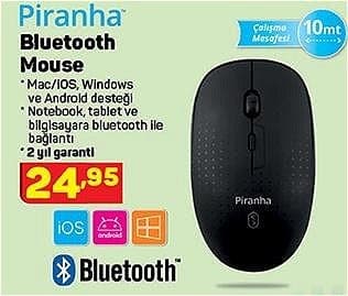 Piranha 7653 Bluetooth Mouse Detaylı İncelemesi ve Kullanıcı Deneyimi